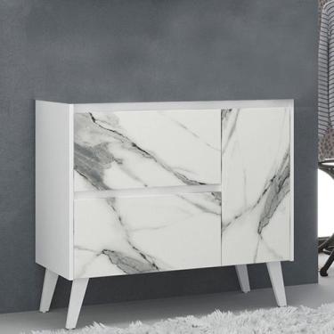 Imagem de Gabinete de Banheiro 90cm sem Cuba Ref 910 - Cewal