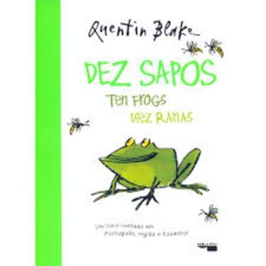 Imagem de Dez Sapos - Ten Frogs - Diez Ranas - Baú de ideias - Escala