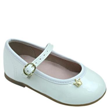 Imagem de Sapatilha Infantil Menina Boneca Conforto Molekinha 21061029, Branco, 