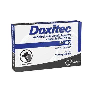 Imagem de Doxitec 50mg 16 comprimidos caes - SYNTEC