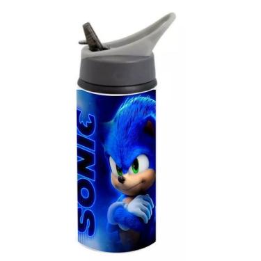 Imagem de Garrafa sonic aluminio 600ml tampa e canudo - Pammy studio