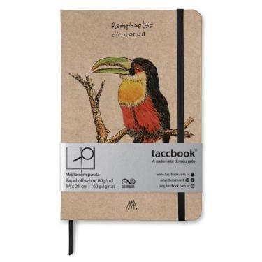 Imagem de Caderno Sem pauta taccbook Tucano Bico Verde 14x21 Ríg.