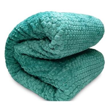 Imagem de Coberdrom Queen Dupla Face Sherpa com Manta Casca de Ovo - BORGON, ver