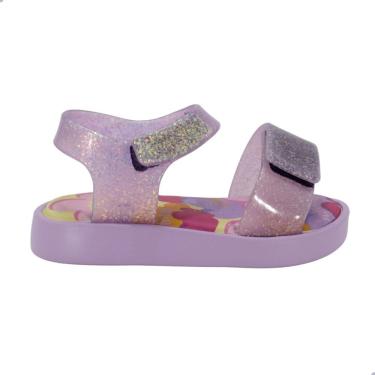 Imagem de Sandália Mini Melissa Jump Print Baby Lilas Glitter