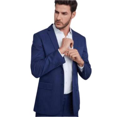 Imagem de Terno Slim Masculino Tamanhos Especiais Paleto+Calça Envio Imediato - 