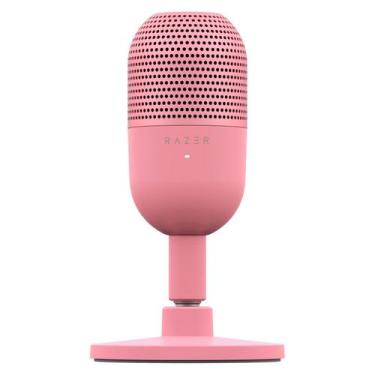 Imagem de Microfone Condensador Razer Seiren V3 Mini USB-C, rosa