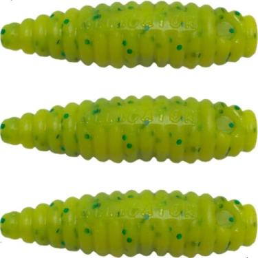 Imagem de Isca Artificial Soft Charutinho Maluco Cart. 3pçs - Alligator, Mostard