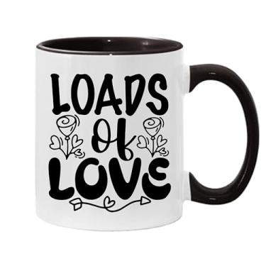 Imagem de SpreadPassion Loads of Love Caneca de café, presente para namorado e namorada, ideia de presente de dia dos namorados, presente para marido e esposa, ideia de presente de aniversário do dia dos