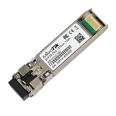 Imagem de Módulo Mikrotik XS+31LC10D 1.25G SFP 10G SFP+ e 25G SFP28 combinados