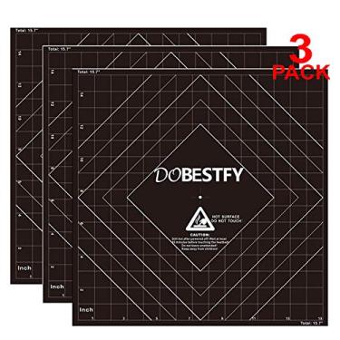 Imagem de DOBSTFY Superfície De Construção De Impressão 3D, Com Adesivo Premium, Folha De Adesivo De Plataforma De Cama Térmica Para Impressora 3D, Para Ender-7/K1 Max/Cr-10S Pro/Cr-10 V2/Cr-6 Max. Pacote Com 3