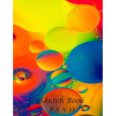 Imagem de Sketch Book 8.5 x 11: Blank Sketchbook 8 1/2 x 11 for Drawing, Journaling and Sketching for Kids Teens and Adults - 100 Pages Drawing Art Pad for Doodling Painting - 8.5x11 inches Large Size