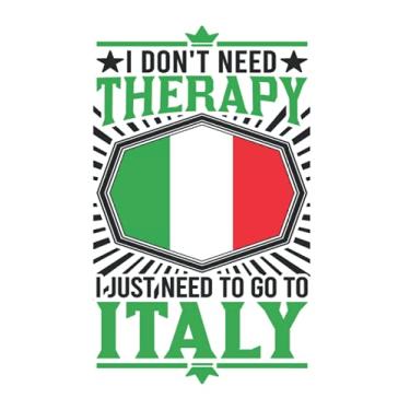 Imagem de Italien Notizbuch: Italien Therapy Bibione Reise Lignano / 6x9 Zoll / 120 karierte Seiten Seiten