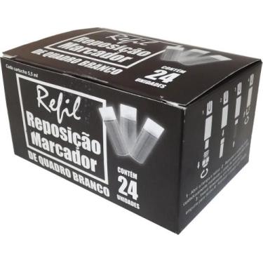 Imagem de Caixas Com 24 Un De Refil Recarga Para Pincel Board Master - Carinon M