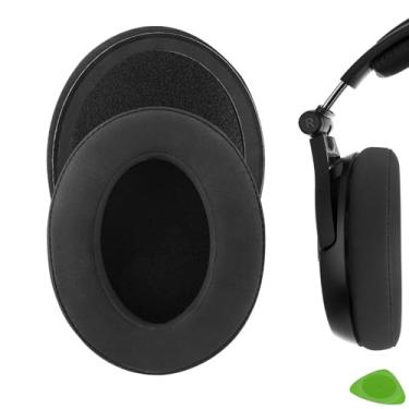 Imagem de Geekria Almofadas auriculares confortáveis de veludo compatíveis com fones de ouvido Sennheiser HD380, HD380 Pro, PXC350, PC350, PC350 SE, PXE350, HME95, HMEC250 (preto)