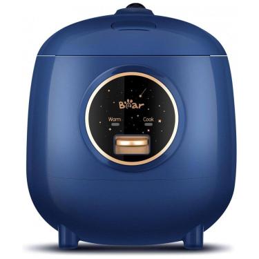 Imagem de Panela de Arroz Eletrica 1.2L Multifuncional e Antiaderente Removível, 200W, 110v, BAR DFB B12W1 BLUE, Azul