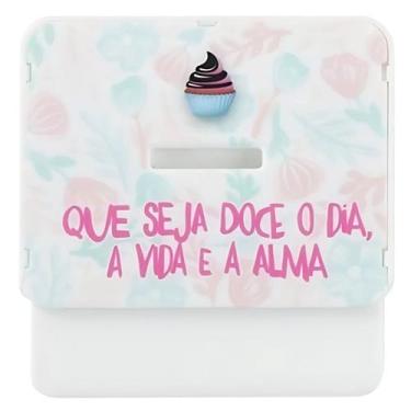 Imagem de Abridor De Embalagem Corta Pacote C/ Imã Frase Que Seja Doce - Naxos