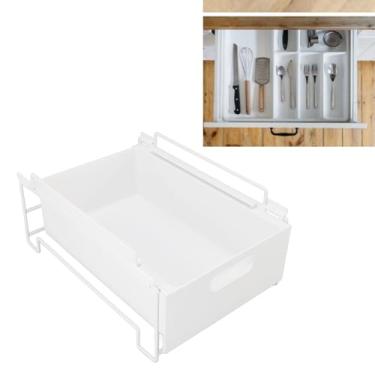 Imagem de Sob Organizador de Pia, Retirar o Organizador do Armário, Deslize a Prateleira da Pia, Prateleiras de Armazenamento de Gabinete, Gavetas de Slides de Armazenamento de Bancada