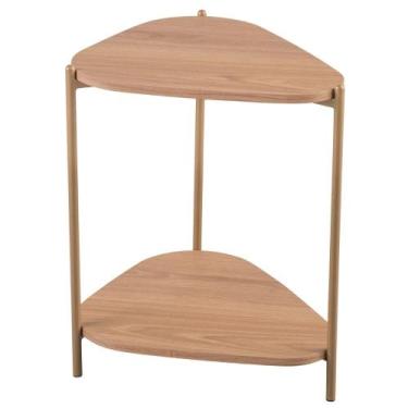 Imagem de Mesa Lateral de Apoio Orgânica Artesano 45 cm (Largura) em MDP Hanover