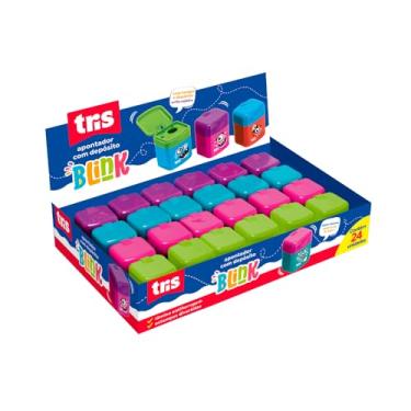 Imagem de Apontador Com Deposito Tris Blink Duplo 24 Unidades