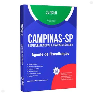 Imagem de Apostila Prefeitura de Campinas - SP - Agente de Fiscalização - EDITOR