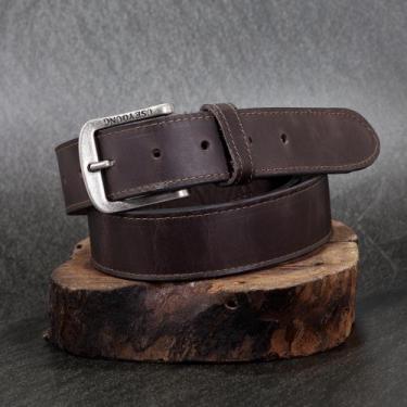 Imagem de Cinto Masculino Casual Social de Couro Original Use Young, Marrom, 110