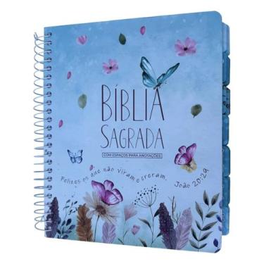 Imagem de Bíblia Anote Nvi Jardim Secreto com Abas adesivas - central