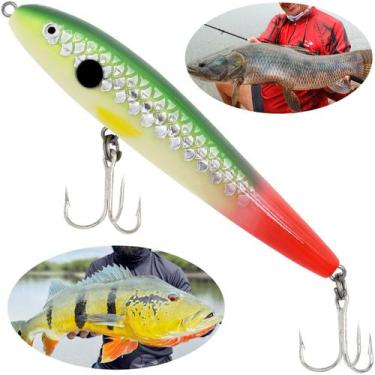 Imagem de Isca Artificial Rebel T20 Jumpin Minnow Cor Osso Arari 11,5cm 23g Para
