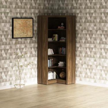 Imagem de Armário de Canto Aberto Nogal Tecnomobili - Tecno Mobili, Nogal