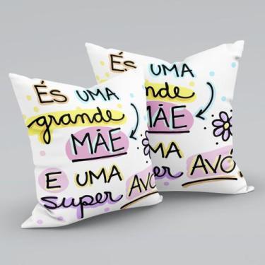 Imagem de Almofada Cheia Dia das Mães Homenagem Mãe Presente 01 Peça - MANIA DE 