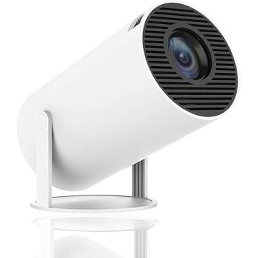 Imagem de Mini Projetor Portátil 4K Full HD, Wi-Fi 6 5G, Bluetooth 5.0, 8000 Lumens, Tela Gigante 130.