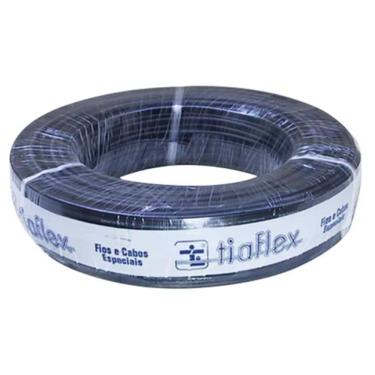 Imagem de Cabo Áudio Frequência Guitarra 1X0,20Mm2 Pr Rl 100M Tiaflex