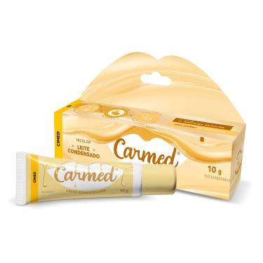 Imagem de Hidratante Labial Leite Condensado Docinhos Carmed Caixa 10g