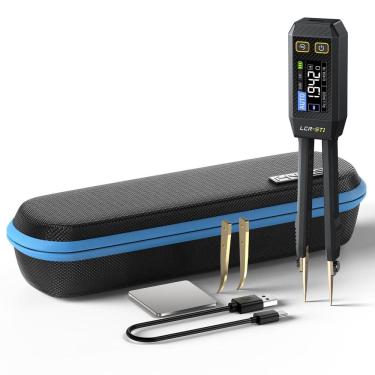 Imagem de Medidor LCR FNIRSI LCR-ST1, pinça de 10 kHz, testador SMD inteligente