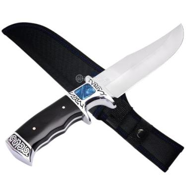 Imagem de Faca Profissional Full Tang Lâmina de Aço Inoxidável com Cabo Premium 