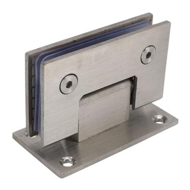 Imagem de Dobradiças De Porta De Chuveiro De Vidro De 90 Graus Dobradiças Frameless De Aço Inoxidável Pesadas Auto Fechar Portas De Chuveiro Peça De Substituição De Hardware