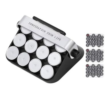 Imagem de Ornamento de Máquinas de Escrever retrô Organizador de Mesa de Lápis Vintage para Decoração de Casa (BLACK)