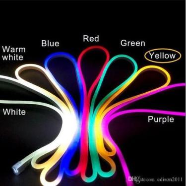 Imagem de 5 Metros Mangueira Led Neon Corte 2,5cm Flex 12v Alto Brilho - oem, Am