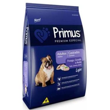 Imagem de RAÇÃO Primus Premium Especial Castrados Light 15KG - ARGEPASI