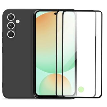 Imagem de Kit Capa Capinha Aveludada e 2 Películas de Vidro 3D Compatível Samsung Galaxy S24 FE - SMART E CASE