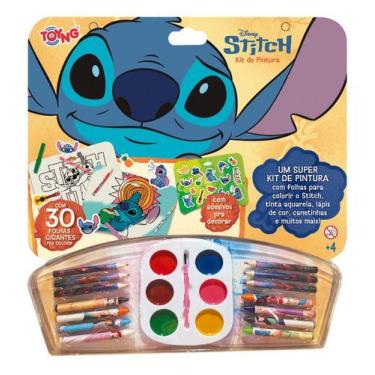 Imagem de Kit De Pintura Lilo Stitch Disney Toyng Brinquedo Divertido, Colorido