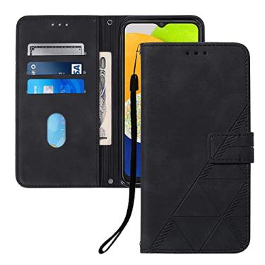 Imagem de Asdsinfor Capa para Motorola Moto Edge 60 Fusion, capa carteira de couro PU premium com suporte para cartões de crédito fecho magnético à prova de choque Flip Folio compatível com Moto Edge 60 Fusion