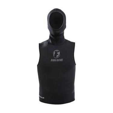 Imagem de Colete Capuz Neoprene Fun Dive - Mergulho Pesca Náutica, S