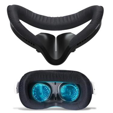 Imagem de Compatible with Oculus Quest 2 Face Bracket Replacement,VR Breathable Foam Face Pad Protective for Meta Quest 2,Comfortable Face Cover Cushion VR Accessories