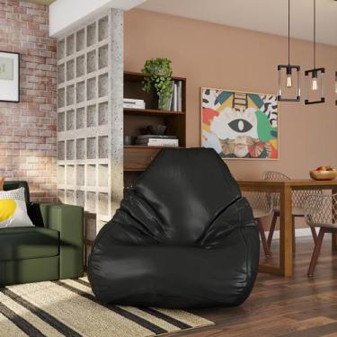 Imagem de Puff Confortavel Preto - Mobly