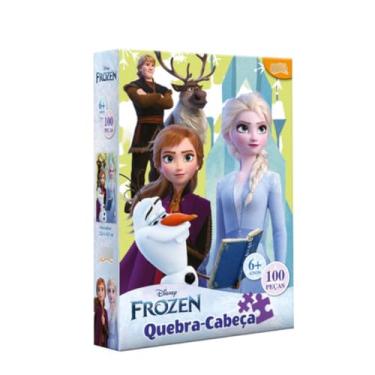 Imagem de Quebra-cabeça Disney Frozen 100 Peças
