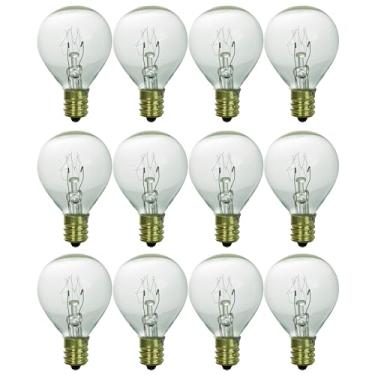 Imagem de Sunlite Lâmpadas Incandescentes Globo G11, 10 Watts, 65 Lúmens, Candelabro, Rosca E12, 120 V, Dimerizável, Compatível Com Título 20, 2600 K, Branco Quente, Transparente, Pacote 12