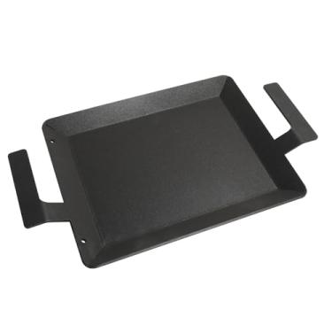 Imagem de GLOWYE Chapa De Aço Carbono 17'' X 10'' Para Grelha A Gás, Fogão Indução Universal, Frigideira Antiaderente Topo Plano Weber, Charbroil, Pit Boss, Traeger