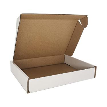 Imagem de CH-BOX Pacote Com 400 Caixas De Papelão Ondulado 6X4X1'', Pequenas Remessa Para Empresas, Brancas (Cm641-400)