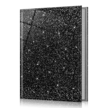 Imagem de FINTIE Álbum De Fotos 4X6 - 52 Bolsos, Pequena Capacidade, Capa Couro Vegano Premium, Álbuns Carteira Portáteis Para Casamentos Em Família, Meninos E Meninas, Preto Brilhante