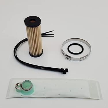 Imagem de Billet Proof Designs Kit Completo De Filtro Bomba Combustível Com Anel Vedação, Coleta, Braçadeira E Fixações Para Modelos Harley Sportster Xl 2007-2021 Delphi Efi/Injeção - Substitui Hd #75304-07A